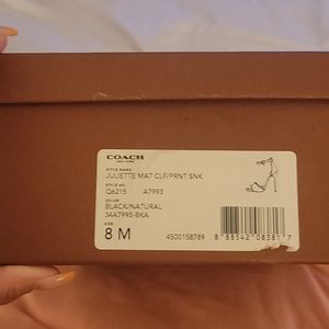 Coach Strappy Heel Size 8